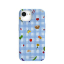 Powder Blue Gingham Farmhouse iPhone 16e/17e Case