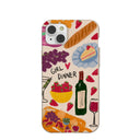 Seashell Girl Dinner iPhone 14 Plus Case