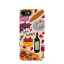 Seashell Girl Dinner iPhone 6/6s/7/8/SE Case