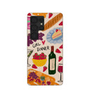 Seashell Girl Dinner Samsung Galaxy S25 Ultra Case