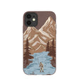 Chocolate Brown Gone Fishing iPhone 11 Case