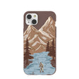 Chocolate Brown Gone Fishing iPhone 14 Plus Case