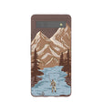Chocolate Brown Gone Fishing Google Pixel 6a Case