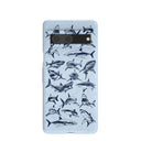 Powder Blue Great White Google Pixel 7 Case