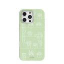 Sage Green Green Cascade iPhone 16 Pro Max Case