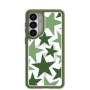 Clear Green Glow Samsung Galaxy S26+(Plus) Case With Forest Floor Ridge (Magnetic Charging included)