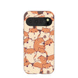 Chocolate Brown Happy Hamsters Google Pixel 10/10 Pro Case