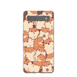 Chocolate Brown Happy Hamsters Google Pixel 6a Case