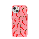 Bubblegum Pink Heatwave iPhone 14 Case