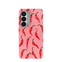 Bubblegum Pink Heatwave Samsung Galaxy S26 Case