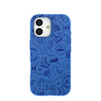 Electric Blue Hockey Postage iPhone 17 Case