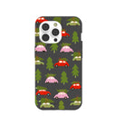 Black Holiday Caravan iPhone 14 Pro Case