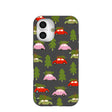 Black Holiday Caravan iPhone 16 Case