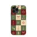 Forest Floor Holiday Squares iPhone 11 Pro Case