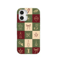 Forest Floor Holiday Squares iPhone 16 Case
