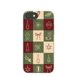 Forest Floor Holiday Squares iPhone 6/6s/7/8/SE Case