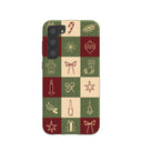 Forest Floor Holiday Squares Samsung Galaxy S23+(Plus) Case