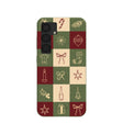 Forest Floor Holiday Squares Samsung Galaxy S25 Case