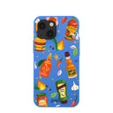 Electric Blue Hot Stuff iPhone 13 Mini Case