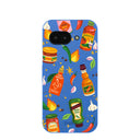 Electric Blue Hot Stuff Google Pixel 9a Case