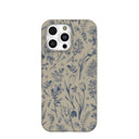 London Fog Indigo Bouquet iPhone 16 Pro Max Case