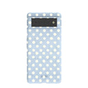 Powder Blue Indigo Dots Google Pixel 6 Case