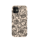 Seashell Inked Blooms iPhone 12 Mini Case