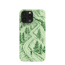 Sage Green Into the Mountains iPhone 13 Pro Max Case