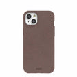 Chocolate Brown iPhone 14 Plus Case