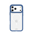 Clear iPhone 17 Pro Max Case with True Blue Ridge (MagSafe Included)