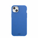 Electric Blue iPhone 14 Plus Case