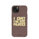 Chocolate Brown Ive got Pilates iPhone 13 Case