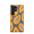 Electric Blue Juicy Papayas Samsung Galaxy S25 Ultra Case