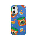 Electric Blue Kimchi Club iPhone 16 Case