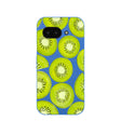 Electric Blue Kiwi Slices Google Pixel 9a Case