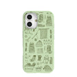 Sage Green Knit Nook iPhone 16 Case