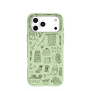 Sage Green Knit Nook iPhone 17 Pro Max Case