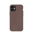 Chocolate Brown Leaf Veins iPhone 12/ iPhone 12 Pro Case