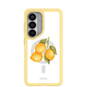 Clear Lemon Drop Samsung Galaxy S26 Case With Sunbeam Ridge (Magnetic Charging included)