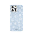 Powder Blue Let it Snow iPhone 16 Pro Max Case