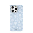Powder Blue Let it Snow iPhone 16 Pro Case
