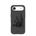 Black Lone Cabin iPhone Air Case