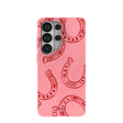 Bubblegum Pink Lucky Horseshoe Samsung Galaxy S26 Ultra Case