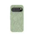 Sage Green Lushy Leaves Google Pixel 10/10 Pro Case