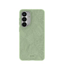 Sage Green Lushy Leaves Samsung Galaxy S26+(Plus) Case