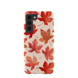 Seashell Maple Leaf Samsung Galaxy S22 Case