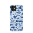 Powder Blue Marine Life iPhone 12/ iPhone 12 Pro Case