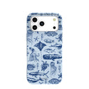 Powder Blue Marine Life iPhone 17 Pro Max Case