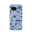 Powder Blue Marine Life Google Pixel 9a Case