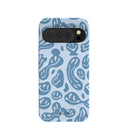 Powder Blue Melting Faces Google Pixel 10/10 Pro Case